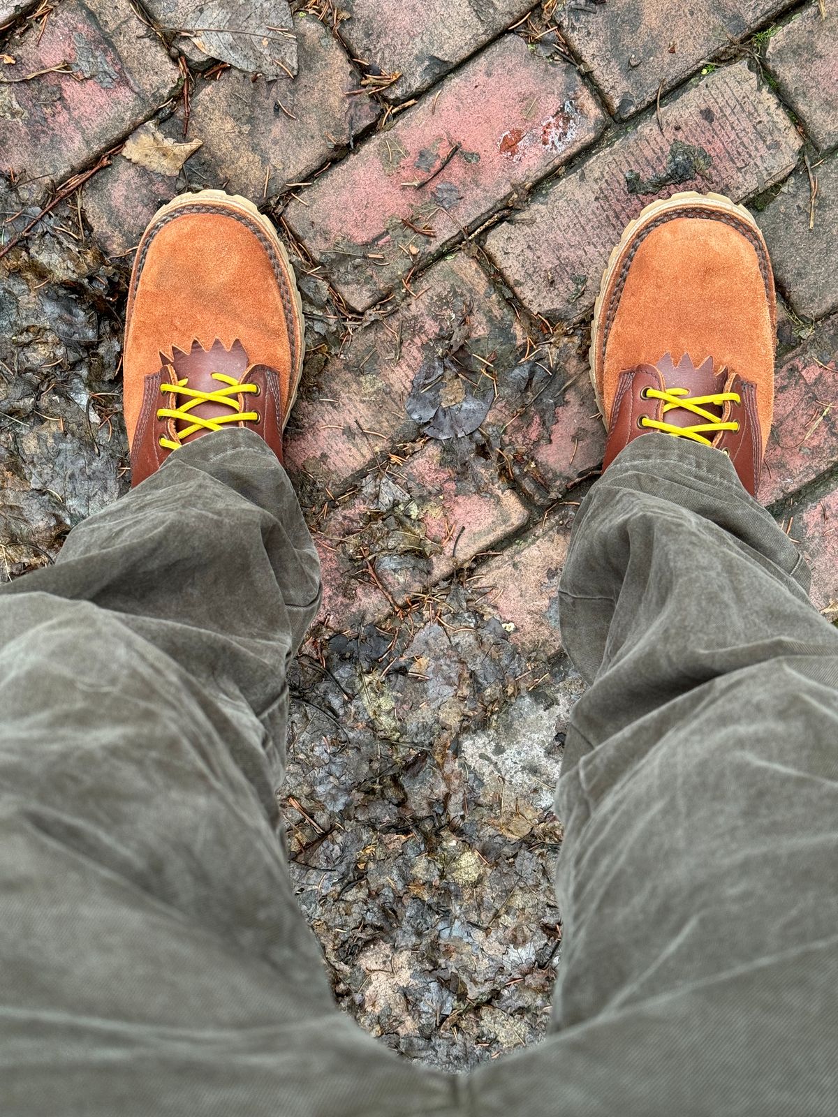 Photo by captain on December 28, 2023 of the JK Boots Superduty in Seidel Redwood Oil Tan.