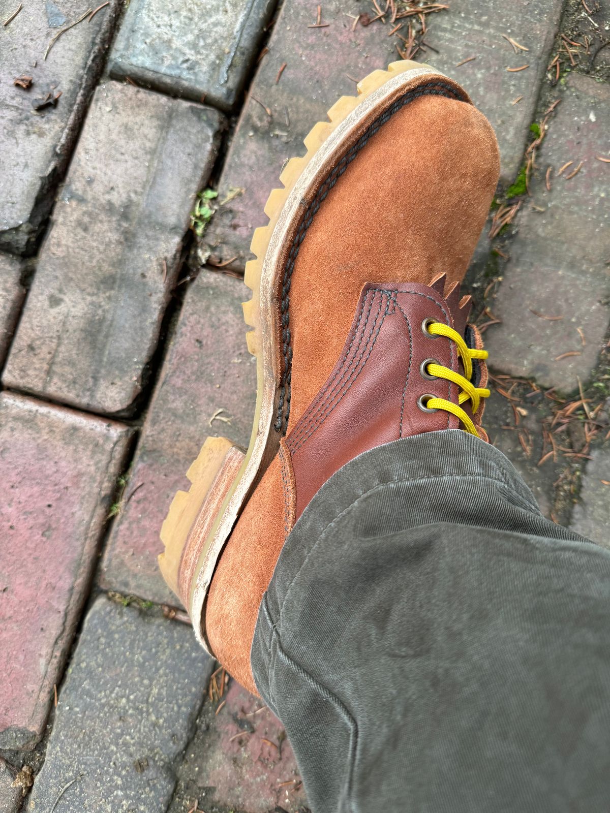 Photo by captain on December 28, 2023 of the JK Boots Superduty in Seidel Redwood Oil Tan.