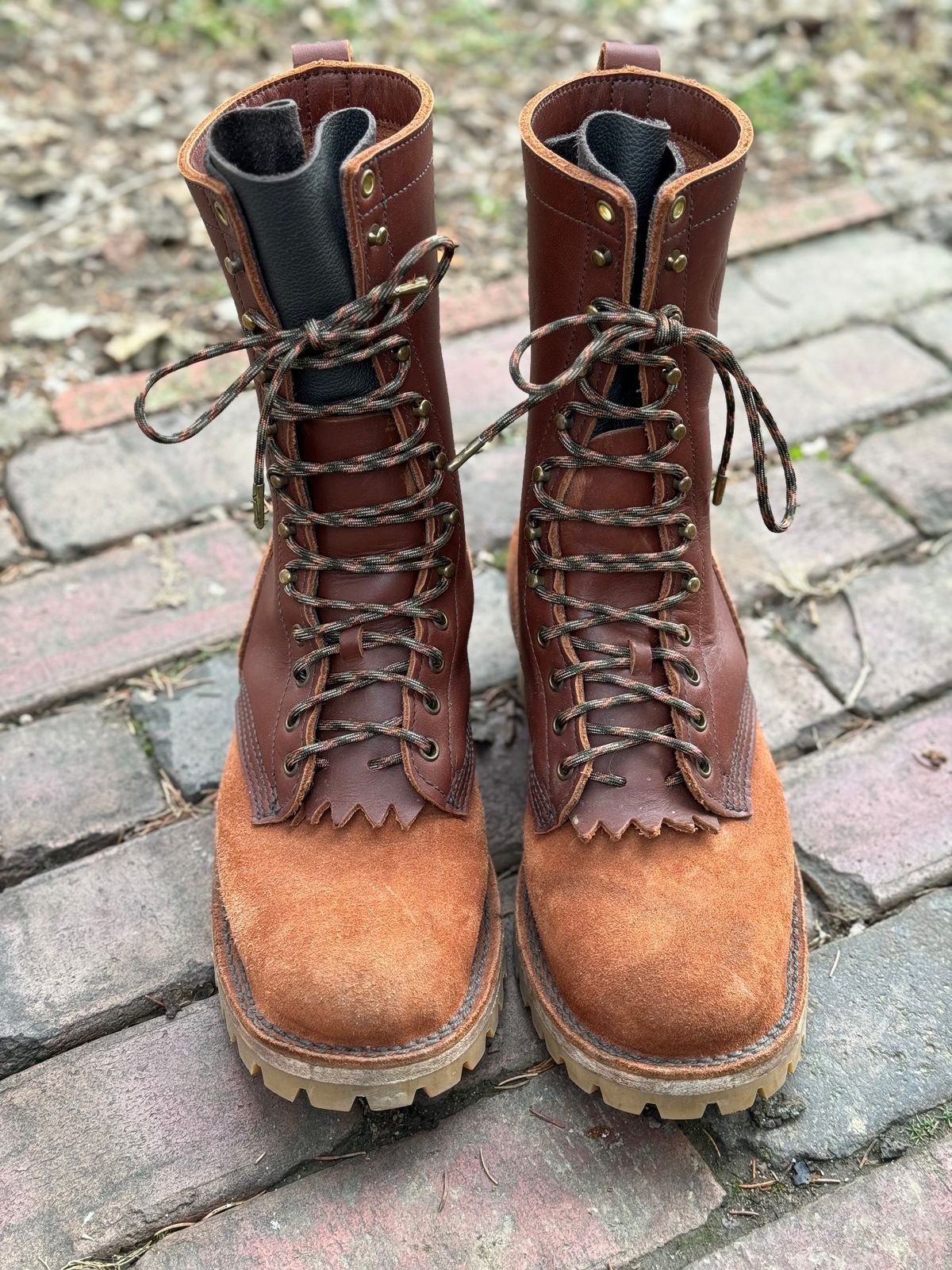 Photo by captain on January 8, 2024 of the JK Boots Superduty in Seidel Redwood Oil Tan.