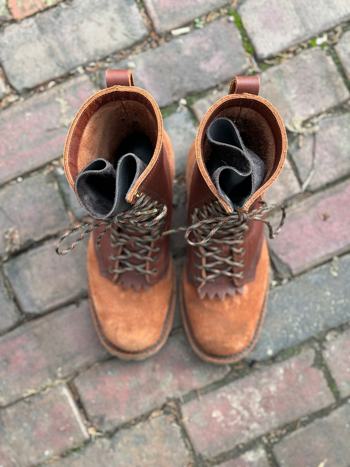 Photo by captain on January 8, 2024 of the JK Boots Superduty in Seidel Redwood Oil Tan.
