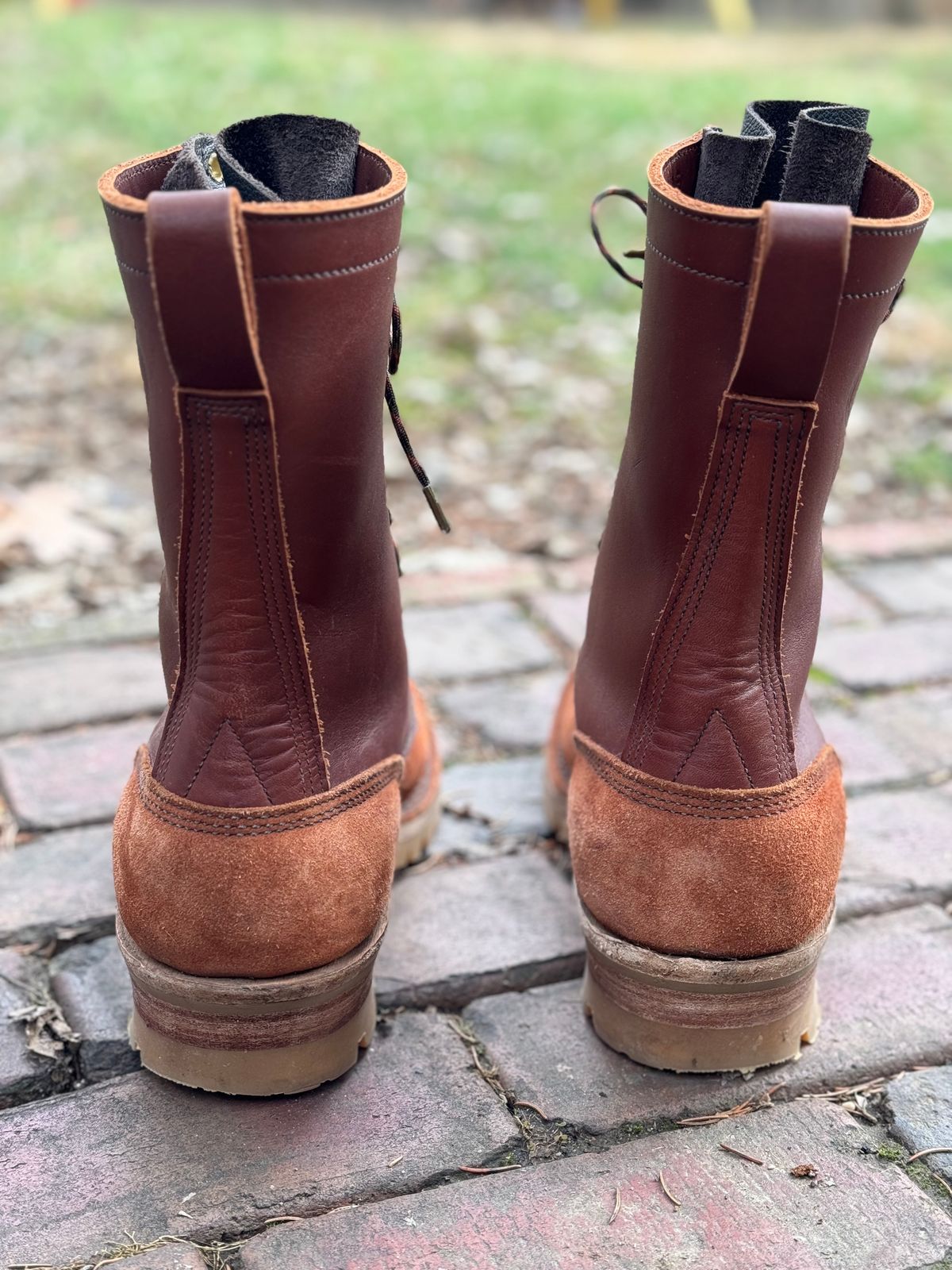 Photo by captain on January 8, 2024 of the JK Boots Superduty in Seidel Redwood Oil Tan.