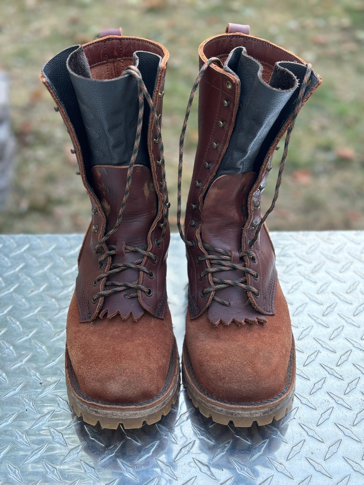 Photo by captain on September 21, 2024 of the JK Boots Superduty in Seidel Redwood Oil Tan.