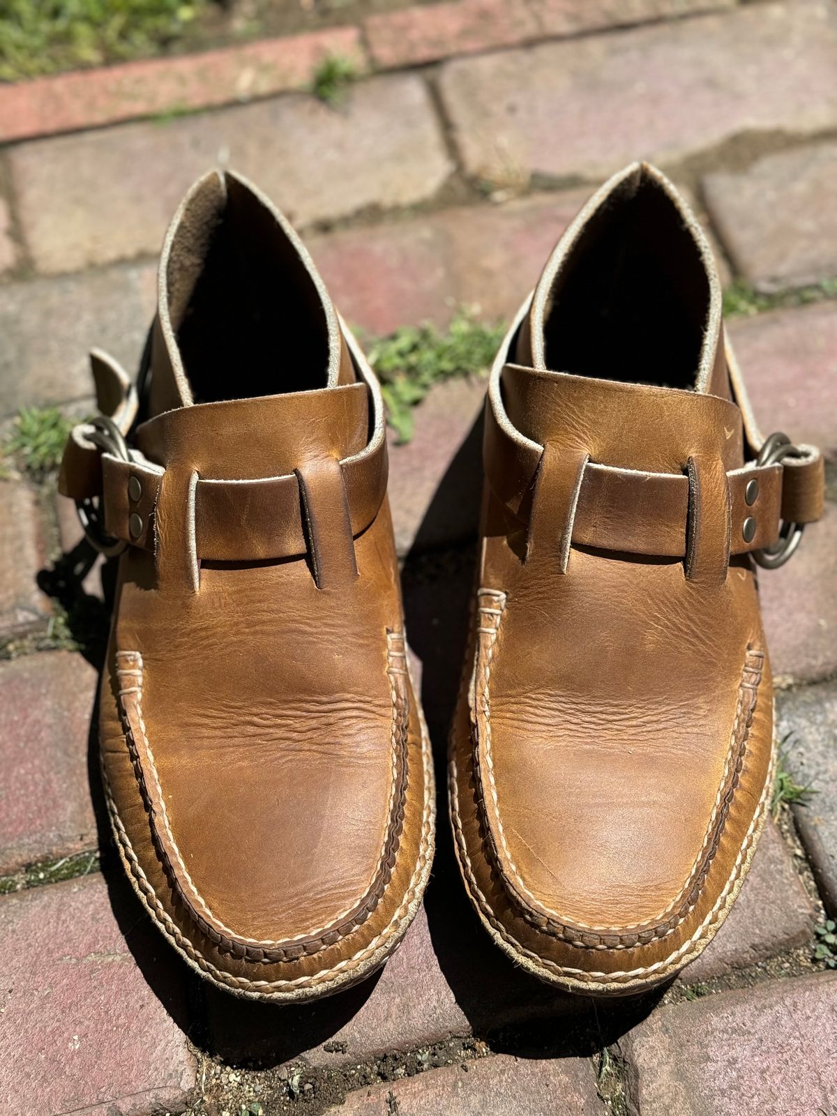 Photo by captain on May 11, 2024 of the Quoddy Classic Ring Boot in Horween Natural Chromepak.