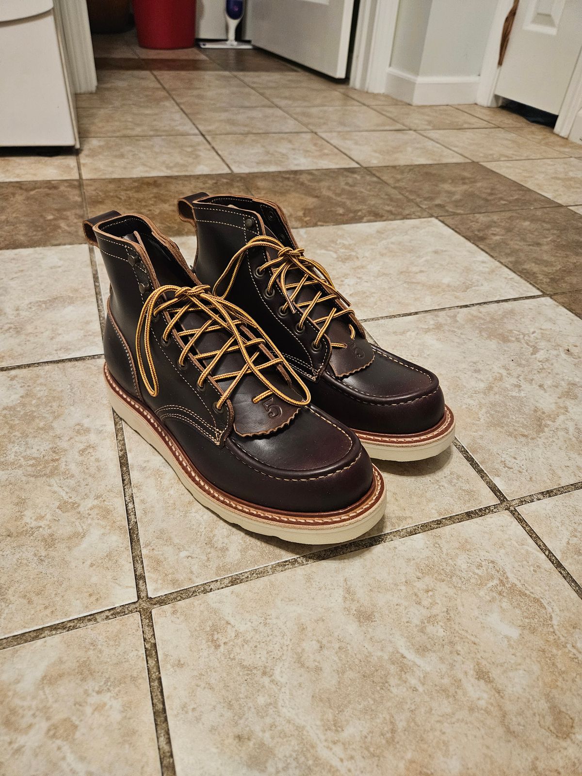 Photo by AJThrash on October 2, 2025 of the Truman Moc Toe in Seidel Bay Double Shot.