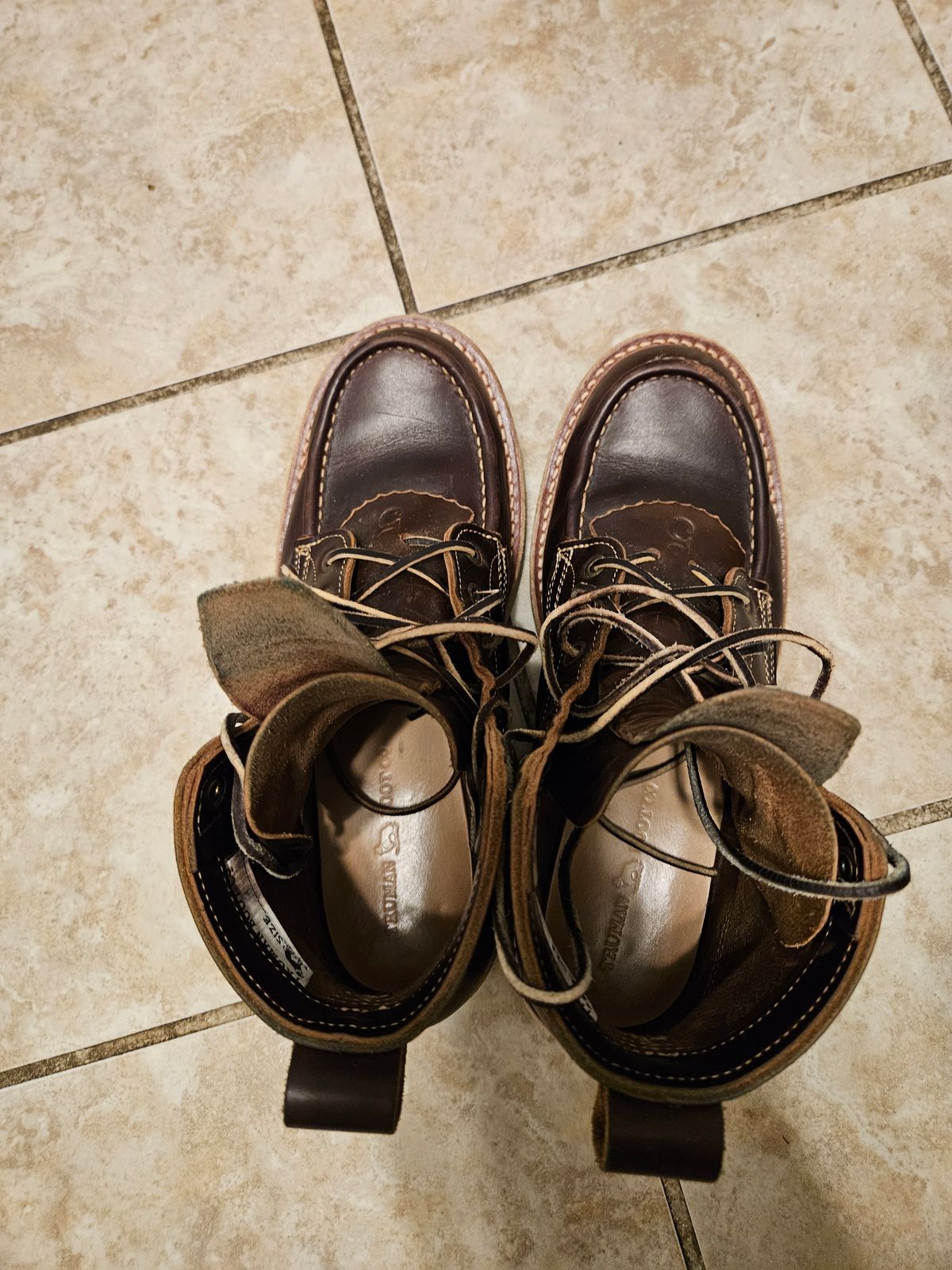 Photo by AJThrash on November 2, 2025 of the Truman Moc Toe in Seidel Bay Double Shot.