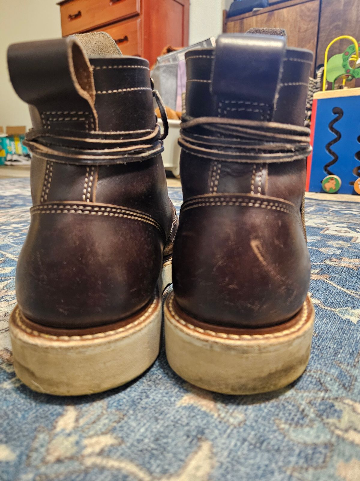 Photo by AJThrash on December 2, 2025 of the Truman Moc Toe in Seidel Bay Double Shot.