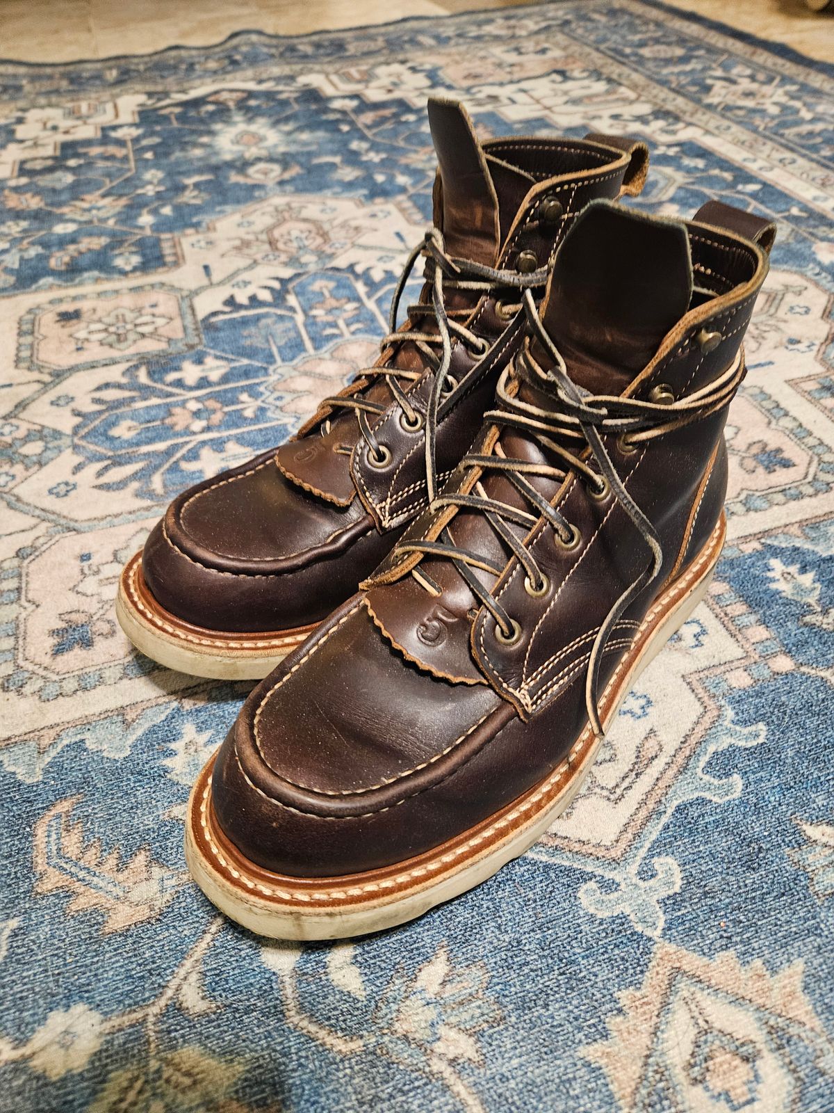 Photo by AJThrash on December 2, 2025 of the Truman Moc Toe in Seidel Bay Double Shot.