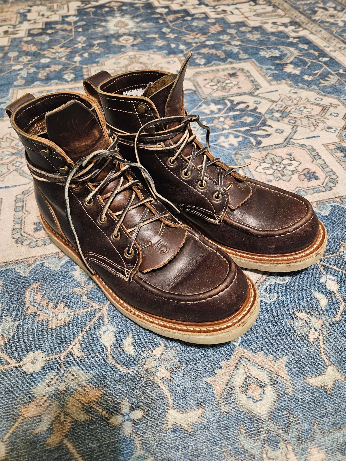 Photo by AJThrash on December 2, 2025 of the Truman Moc Toe in Seidel Bay Double Shot.