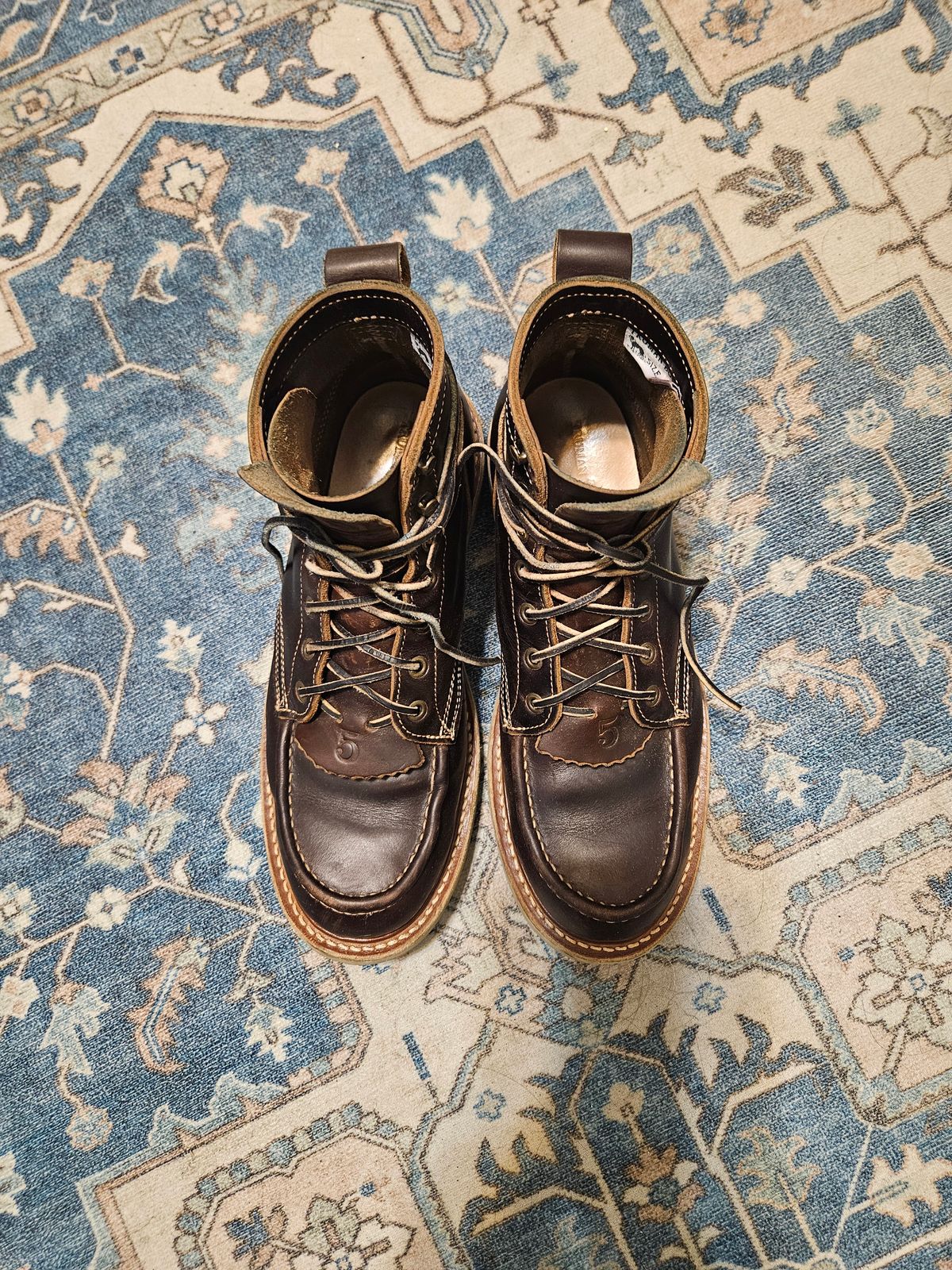 Photo by AJThrash on December 2, 2025 of the Truman Moc Toe in Seidel Bay Double Shot.