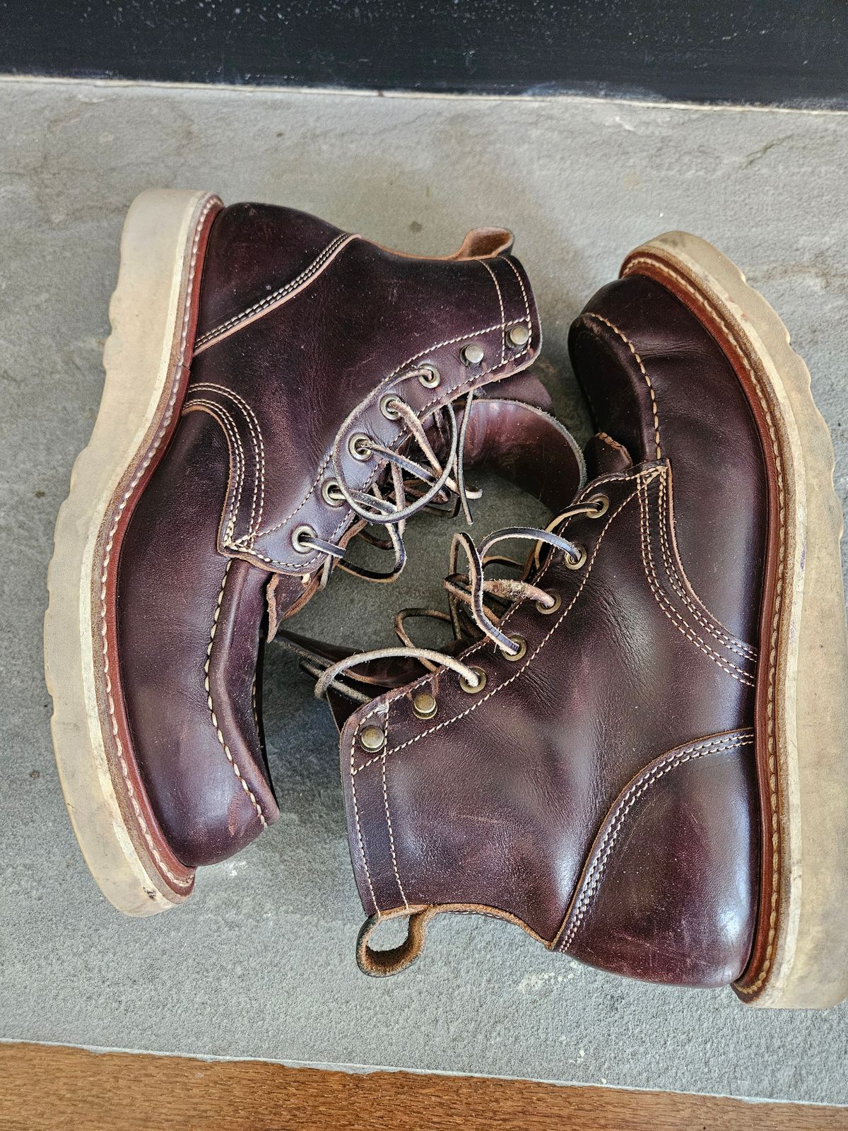 Photo by AJThrash on January 1, 2026 of the Truman Moc Toe in Seidel Bay Double Shot.