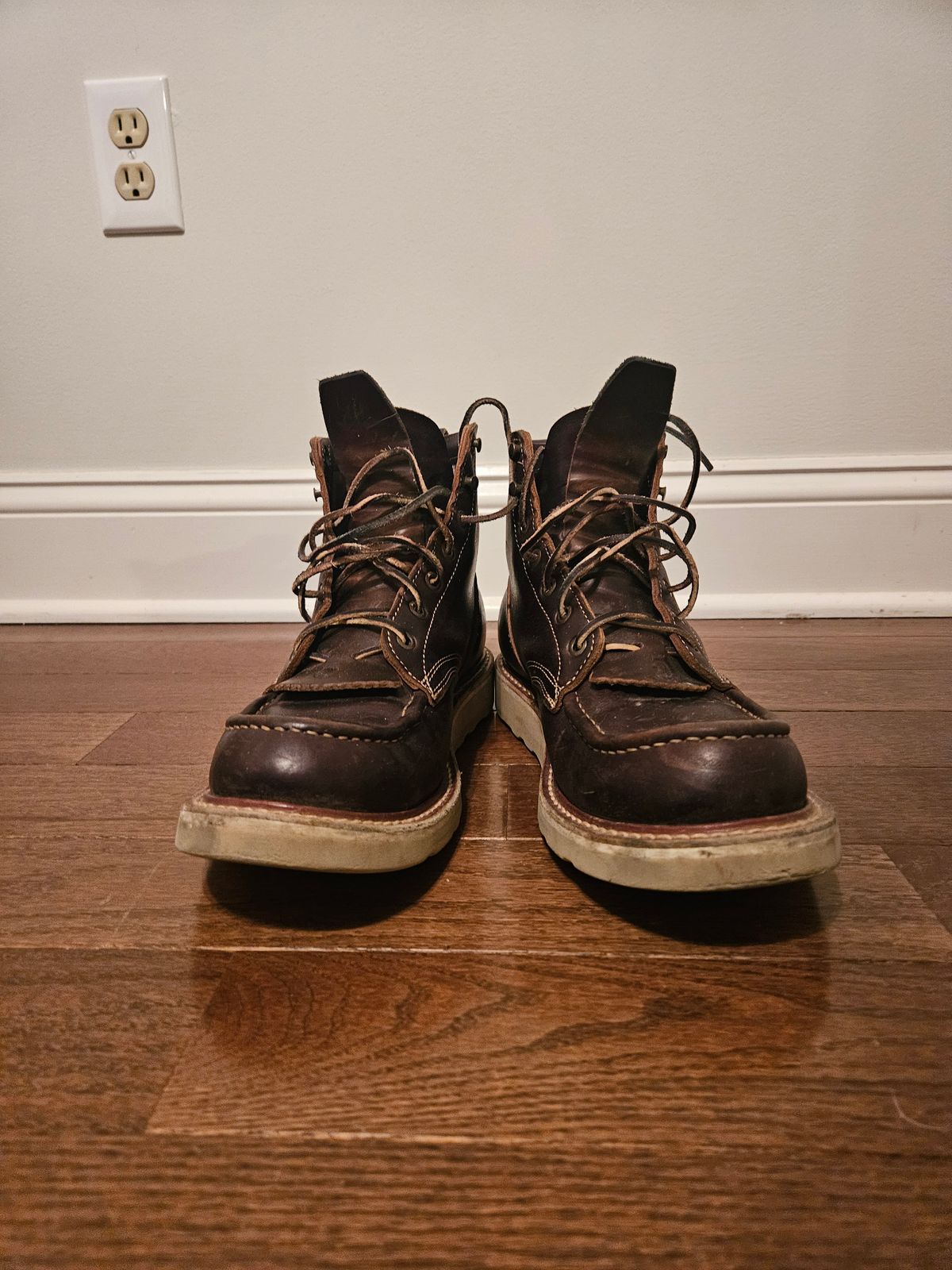 Photo by AJThrash on February 3, 2026 of the Truman Moc Toe in Seidel Bay Double Shot.