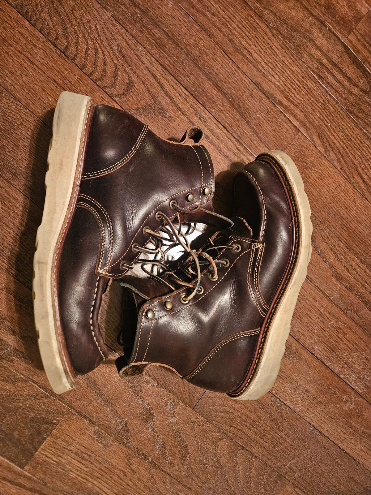 Photo by AJThrash on February 3, 2026 of the Truman Moc Toe in Seidel Bay Double Shot.