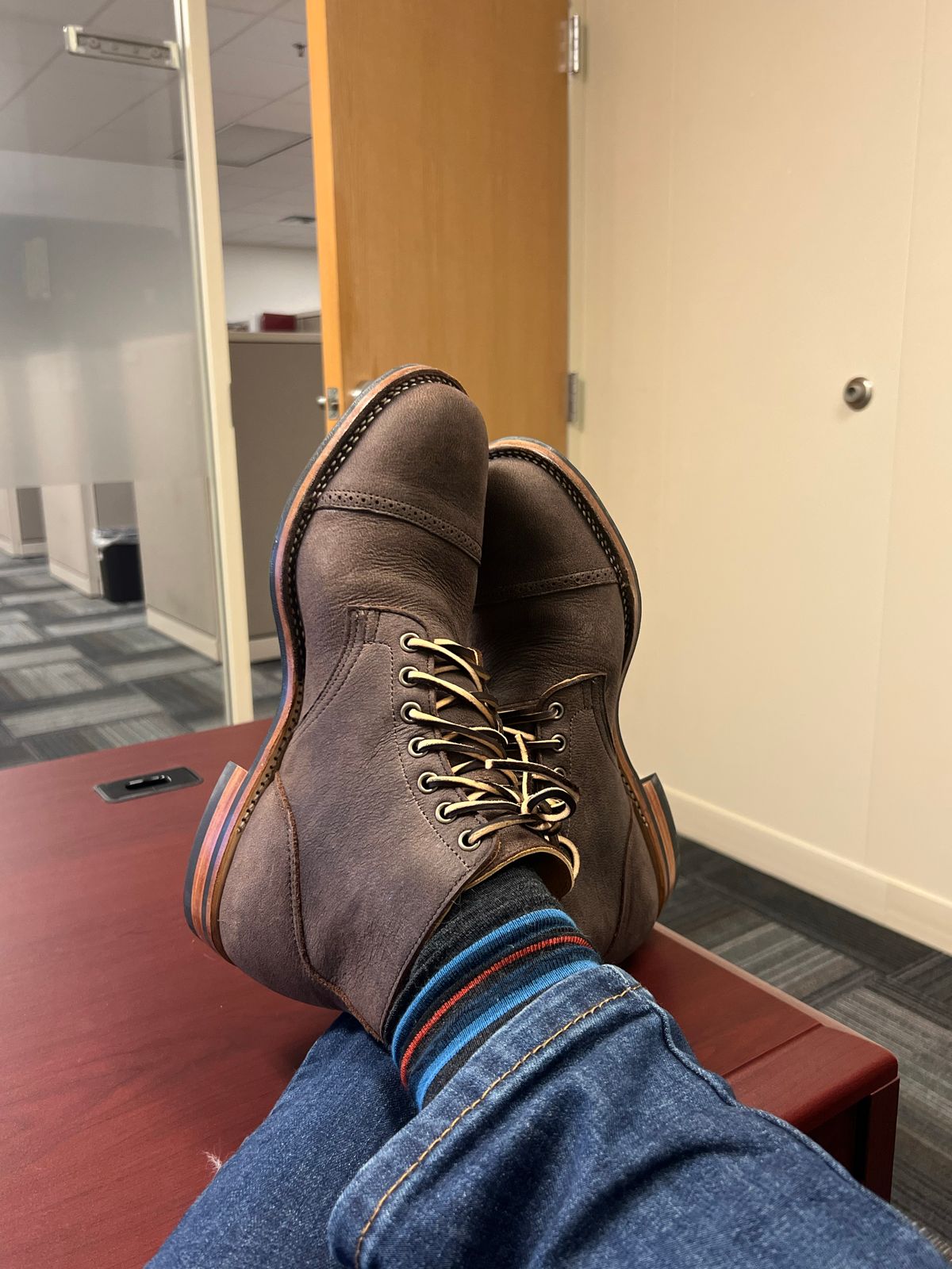 Photo by b_rock84 on November 15, 2022 of the Viberg Service Boot in Unknown Material.