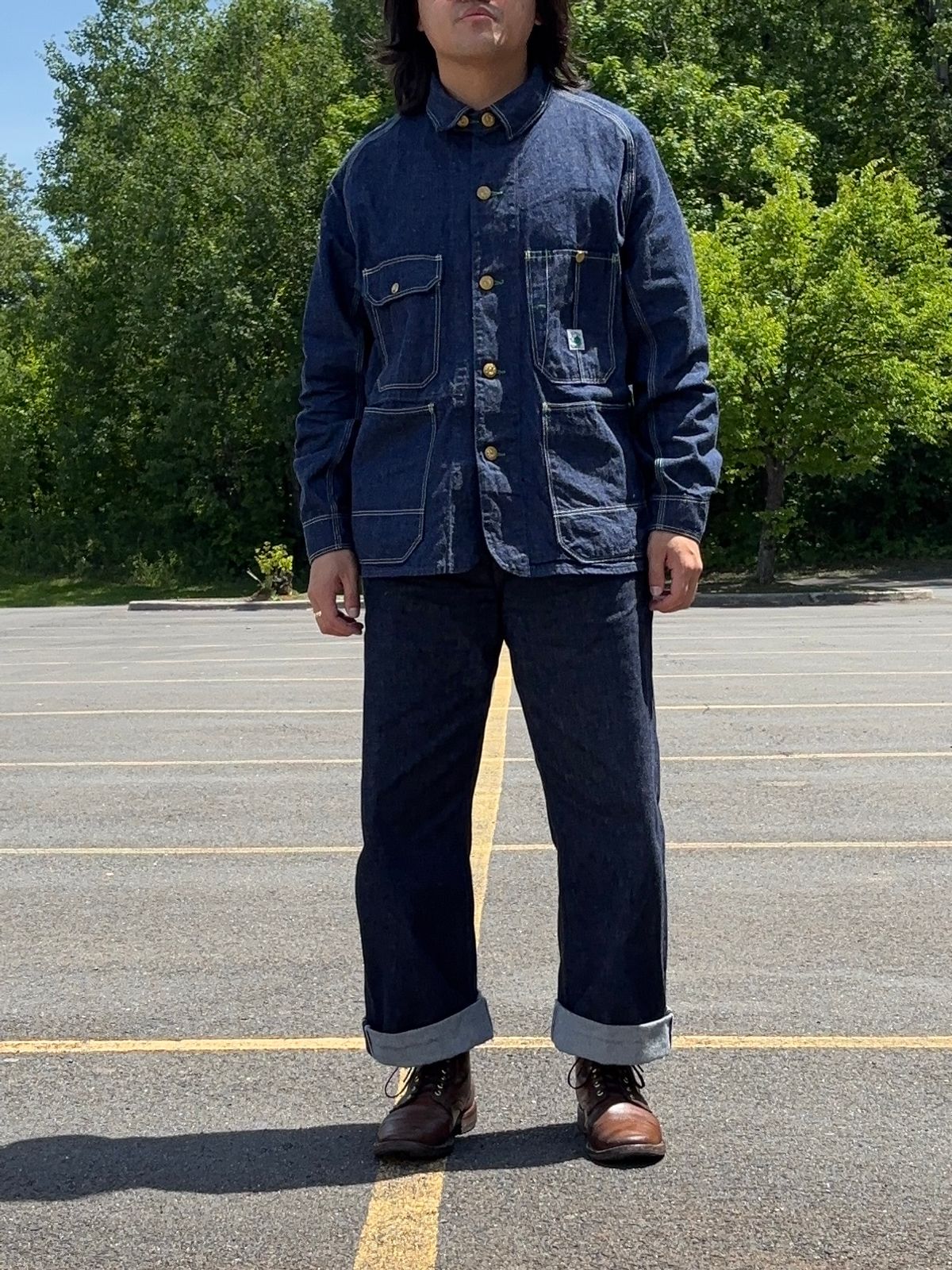 Photo by Asian on June 5, 2026 of the Viberg Service Boot in Horween Natural Chromexcel.