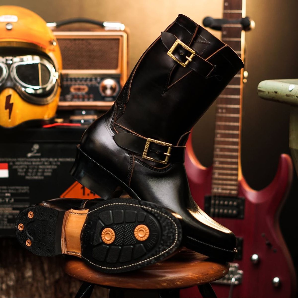Photo by RawCordedSoul on September 23, 2025 of the Fortis Boots Yudistira in Indonesian Black Teacore.