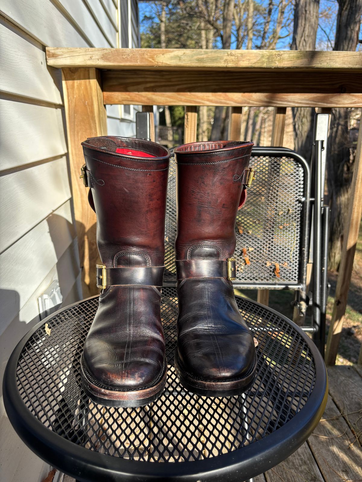 Photo by Asian on December 1, 2025 of the Fortis Boots Yudistira in Indonesian Black Teacore.