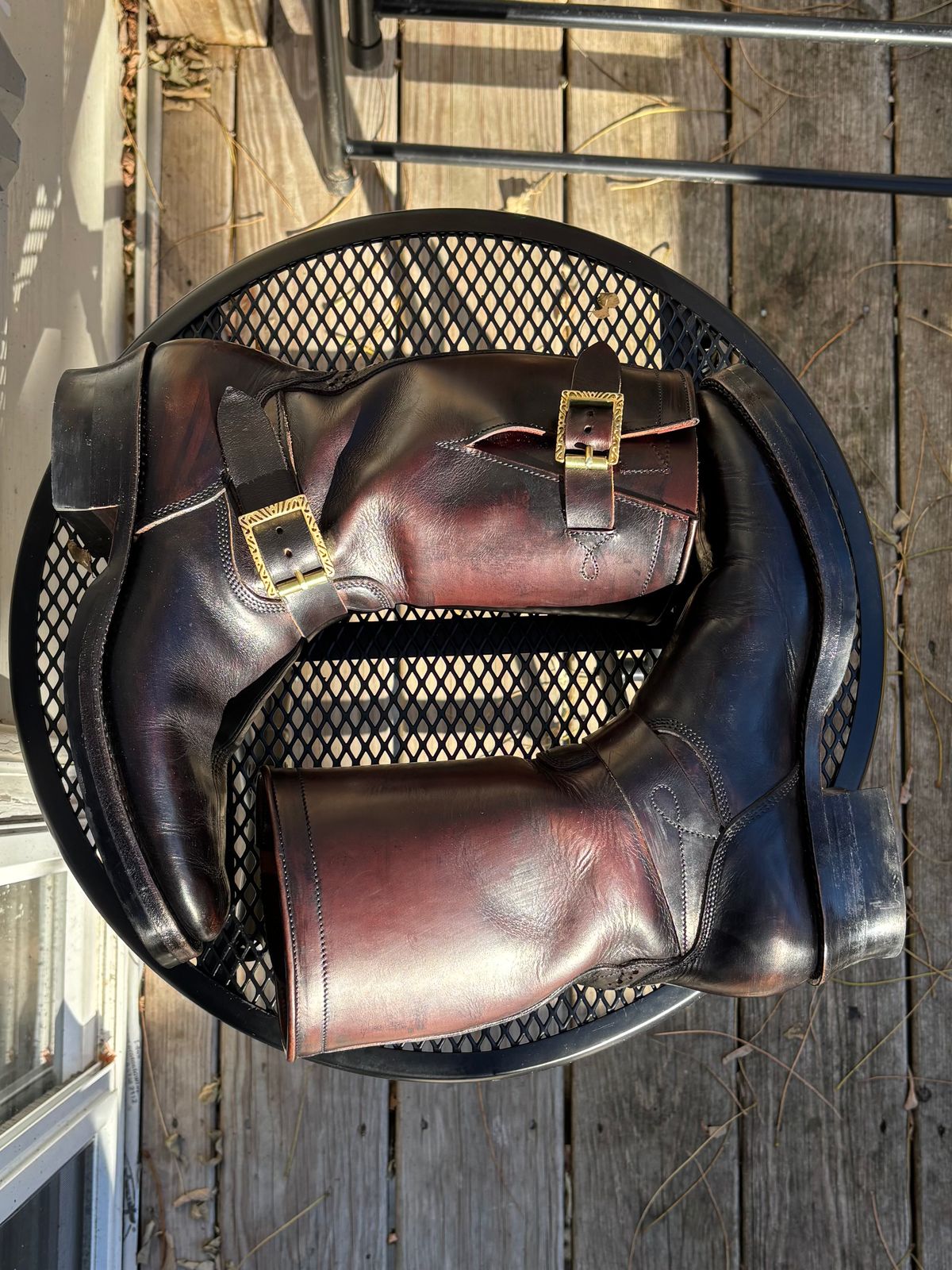 Photo by Asian on December 1, 2025 of the Fortis Boots Yudistira in Indonesian Black Teacore.