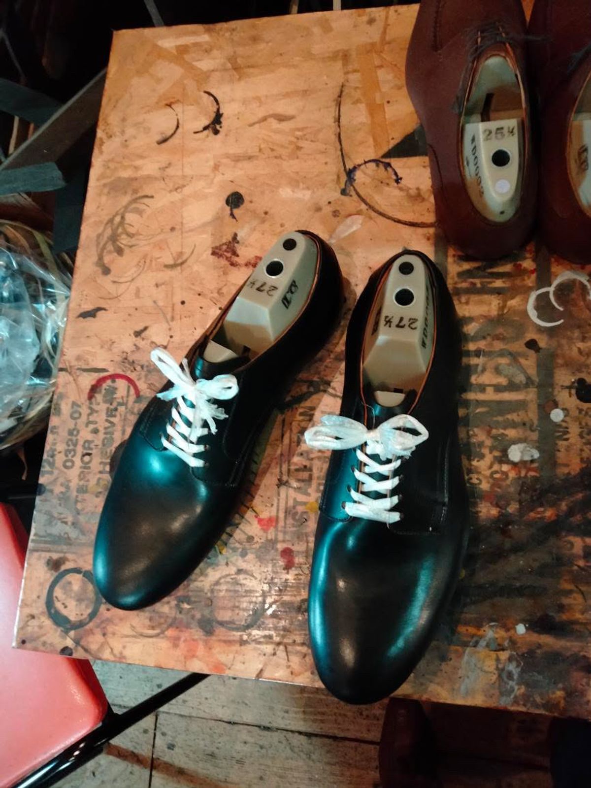 Photo by RawCordedSoul on March 27, 2025 of the WELD Shoemaker Service Shoe in Guidi Black Calf.