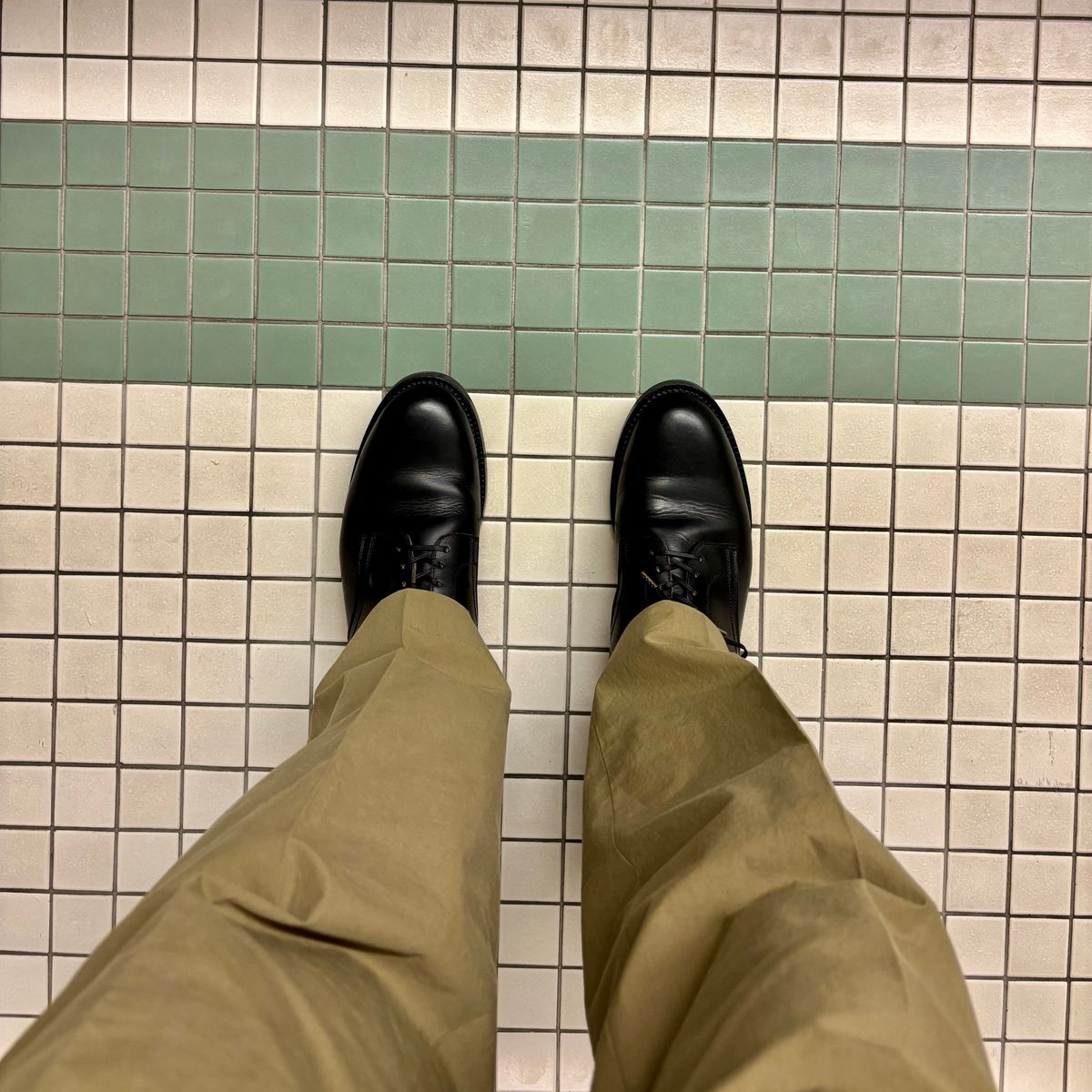 Photo by RawCordedSoul on April 28, 2025 of the WELD Shoemaker Service Shoe in Guidi Black Calf.
