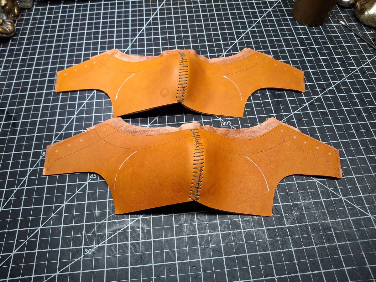 Photo by RawCordedSoul on June 6, 2025 of the New River Boot Quade in Horween X Baseball Glove, Tan.
