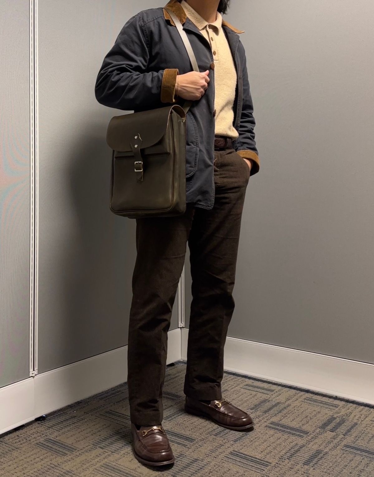 Photo by Asian on March 19, 2026 of the Unsung Medic Bag in Wickett & Craig Olive H Latigo.