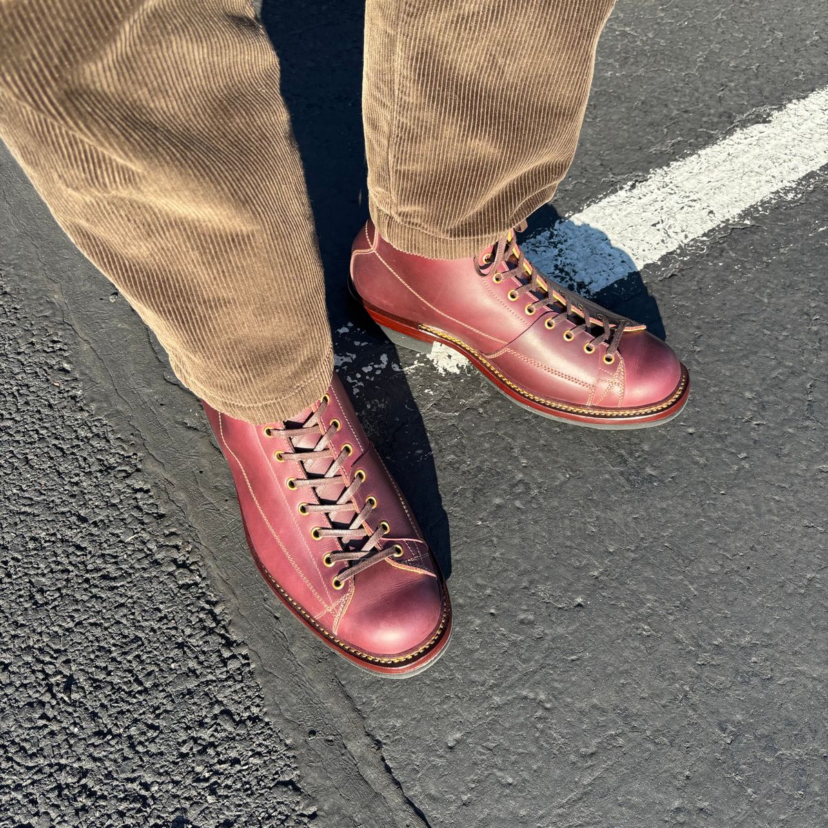Photo by RawCordedSoul on September 18, 2025 of the Sagara Cordmaster in Burgundy Arboxwax.