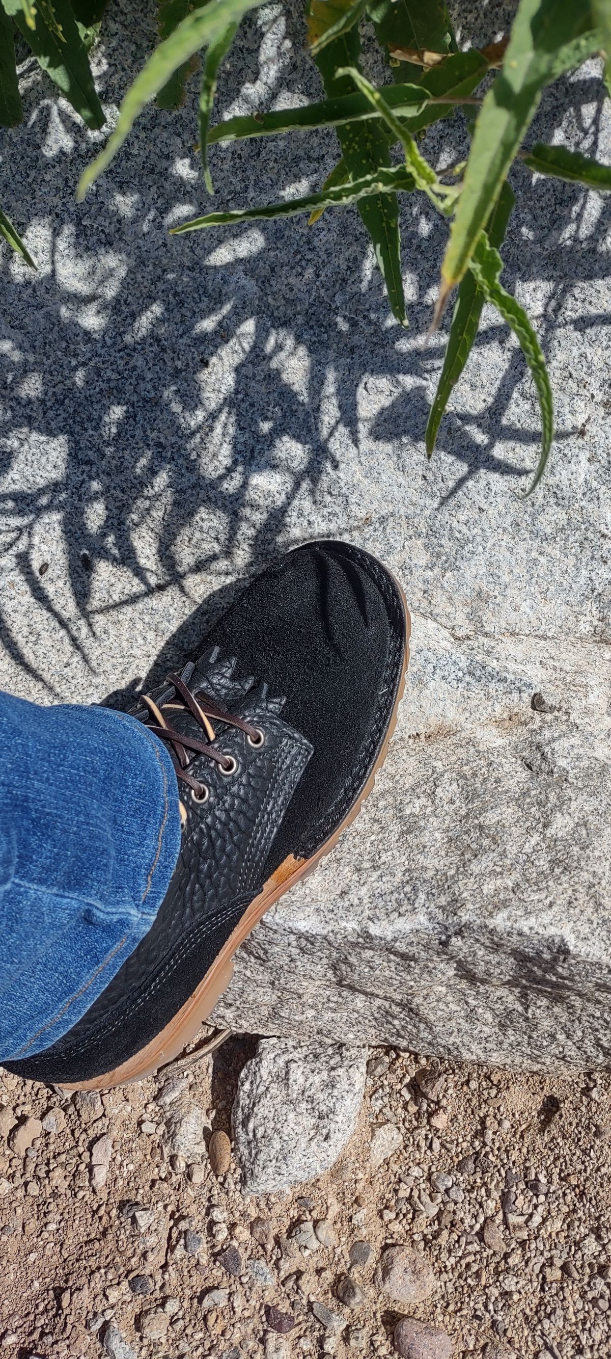 Photo by markt on October 4, 2023 of the JK Boots O.T. in Bison Roughout.