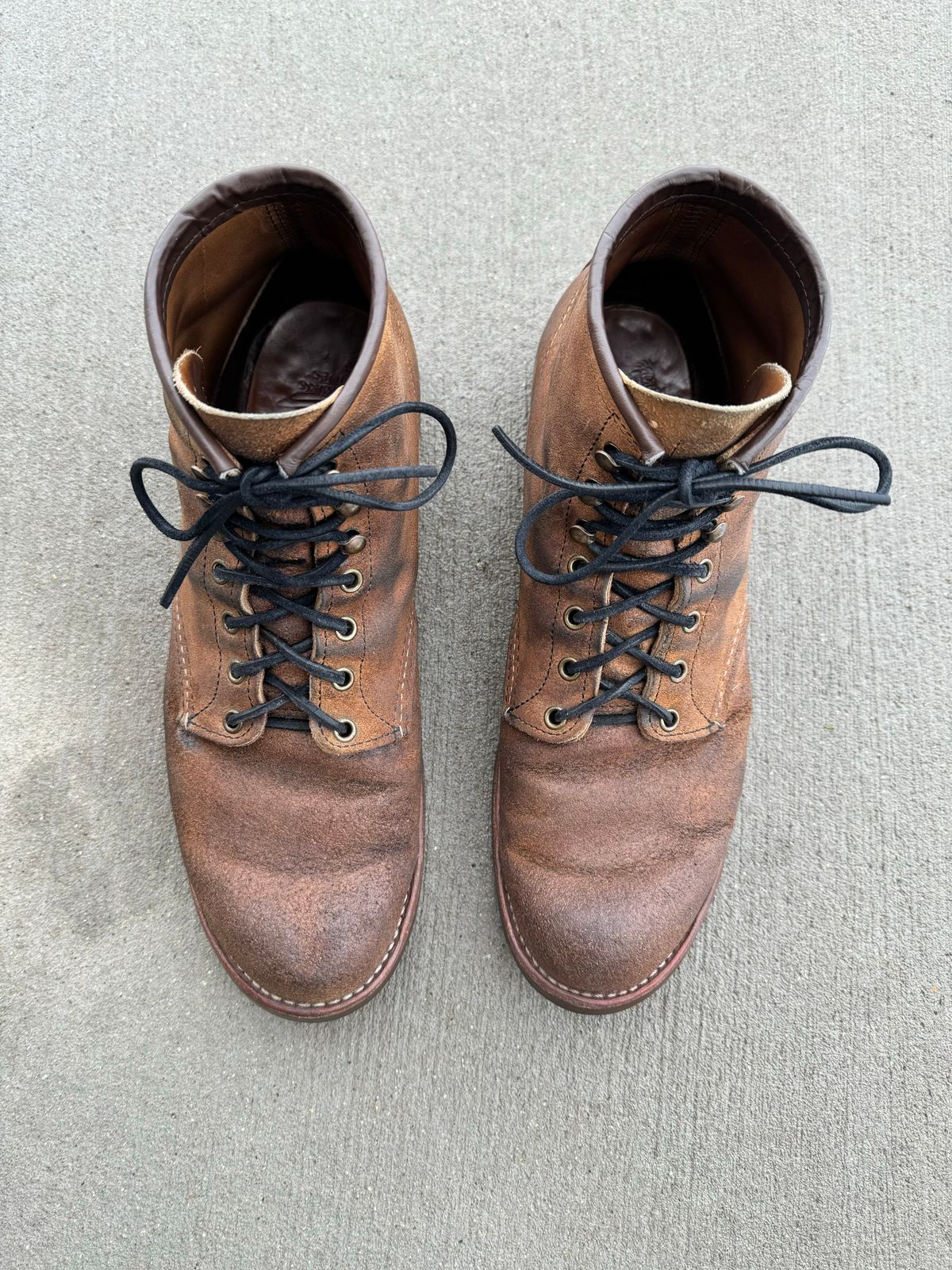 Photo by nasnurse on April 4, 2024 of the Red Wing Blacksmith in S.B. Foot Hawthorne Muleskinner.