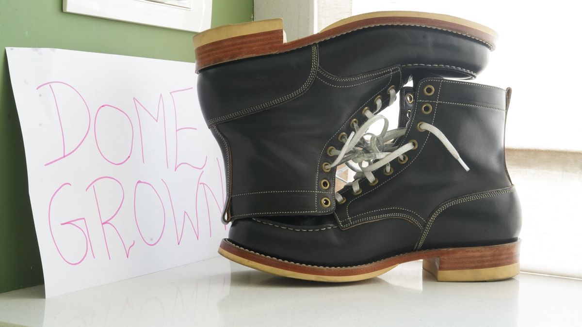 Photo by agogo on November 5, 2023 of the Onderhoud MC01 Moc Toe Boot in Wickett & Craig Black Traditional Harness.
