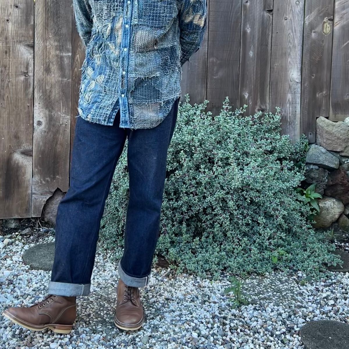 Photo by motrix on December 5, 2022 of the Onderhoud SVC02 Packer Boot in Horween Natural Chromexcel.