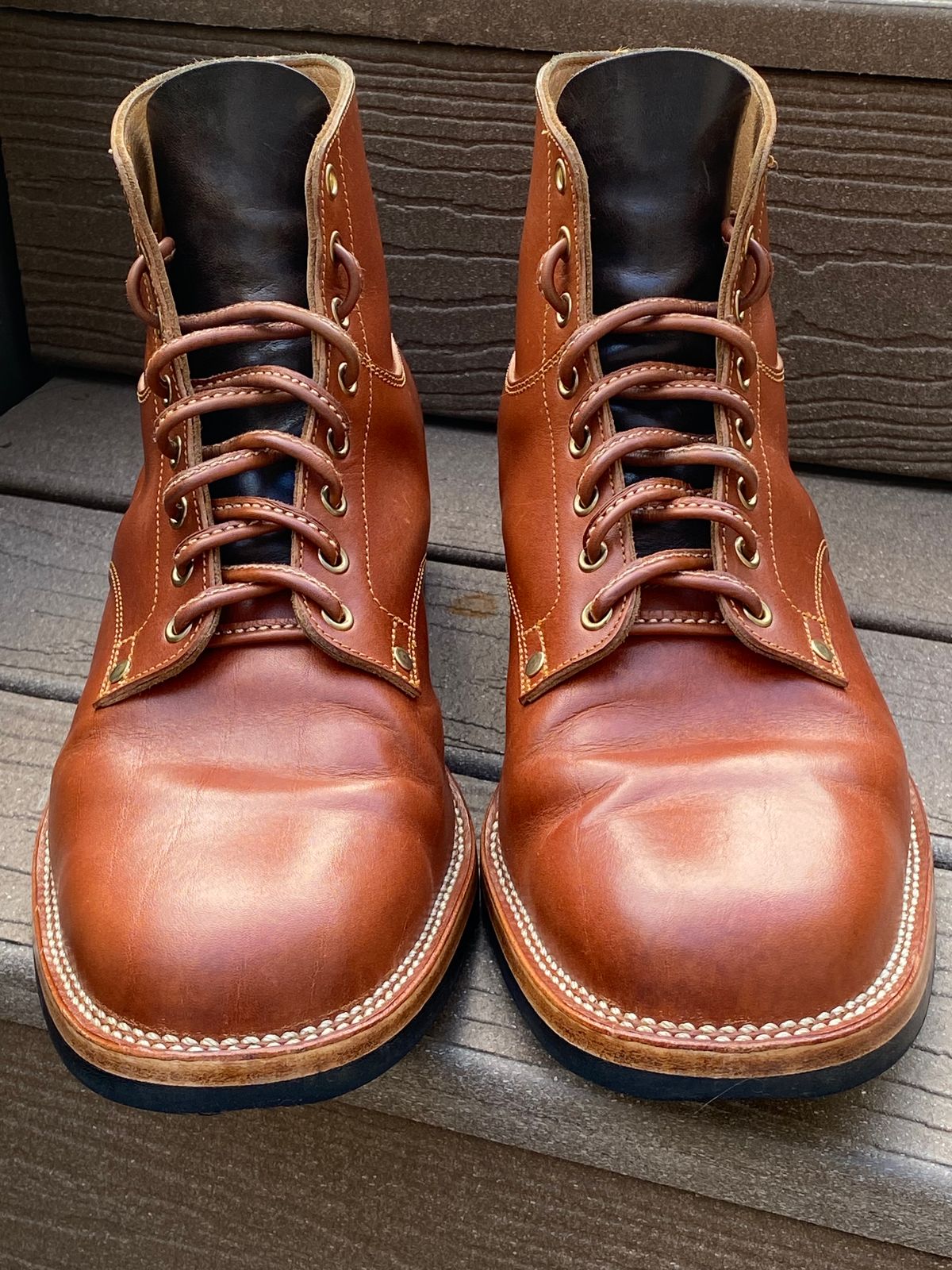Photo by Behethan on December 4, 2023 of the Østmo Type I in Spanish Veg Tan.