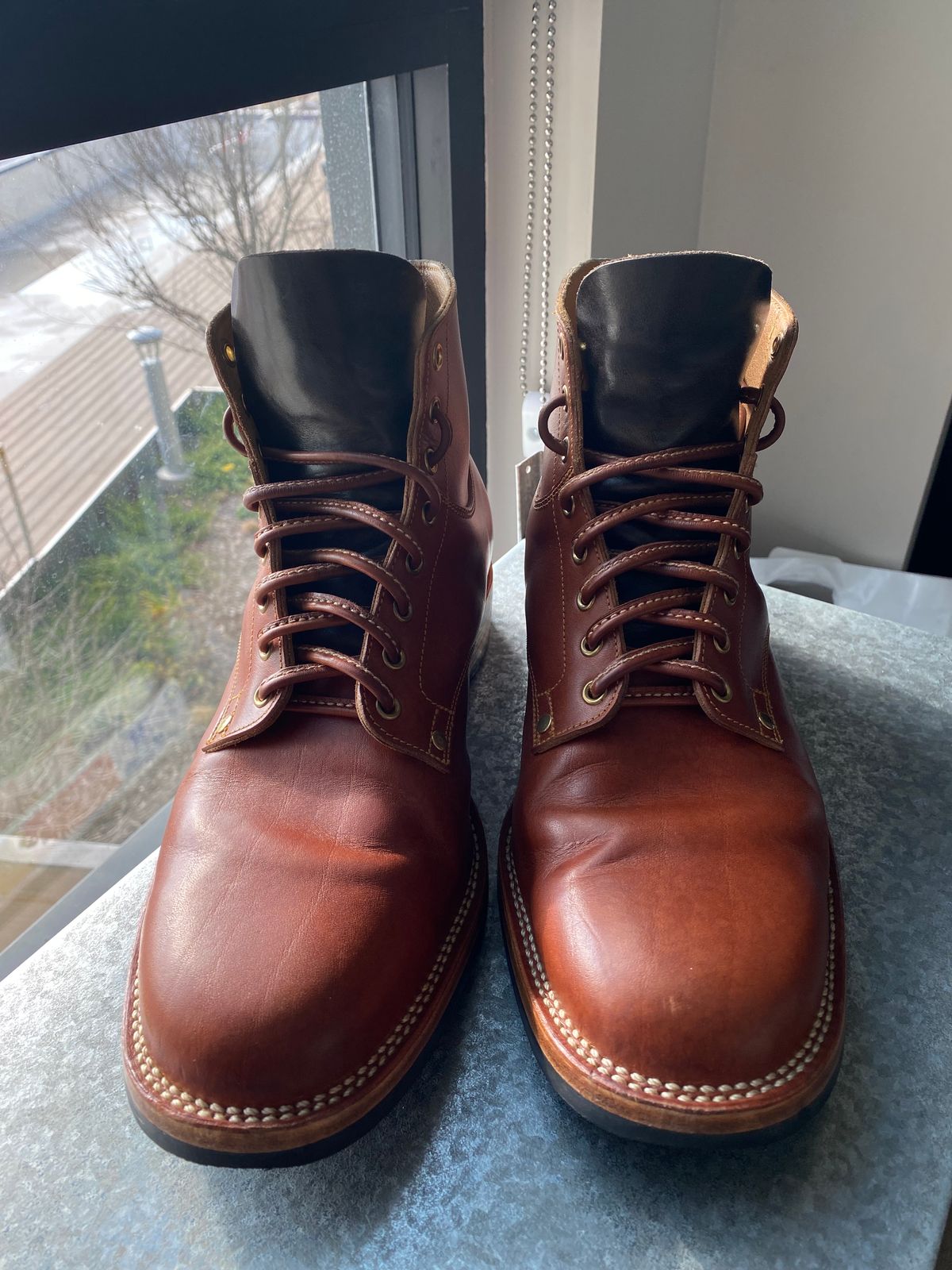 Photo by Behethan on January 4, 2024 of the Østmo Type I in Spanish Veg Tan.