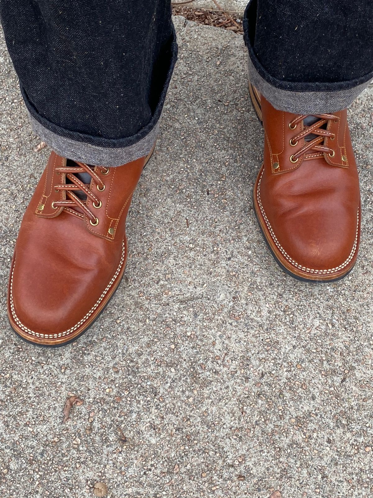 Photo by Behethan on January 5, 2024 of the Østmo Type I in Spanish Veg Tan.