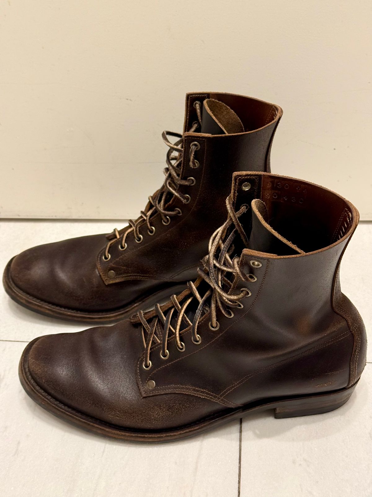 Photo by Behethan on March 5, 2025 of the NF Bootmaker Belmont Boot in Horween Brown Courtland Chromexcel.