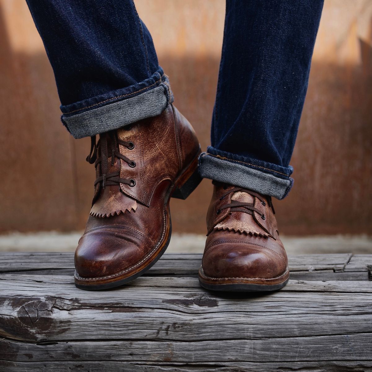 Photo by jperera on December 5, 2023 of the Perera Shoemaker Field Boot in Conceria Walpier Ghost Buttero.