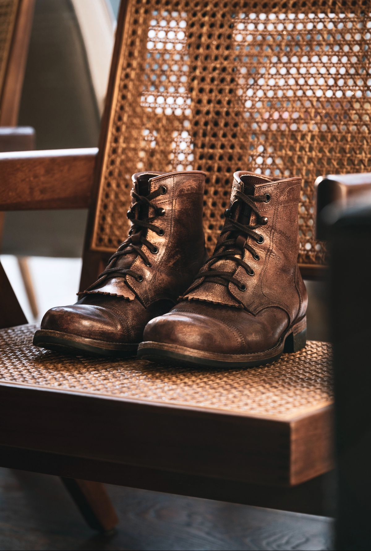 Photo by jperera on January 6, 2024 of the Perera Shoemaker Field Boot in Conceria Walpier Ghost Buttero.
