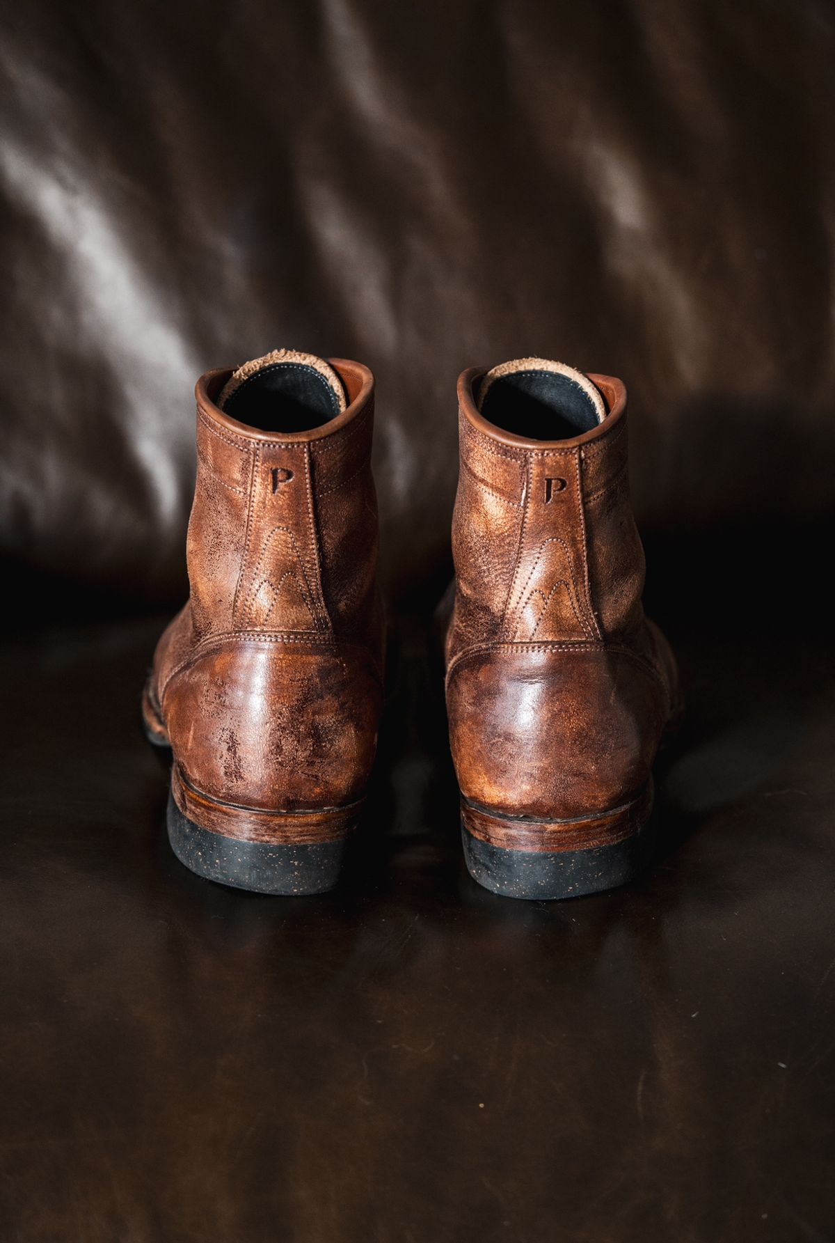 Photo by jperera on January 6, 2024 of the Perera Shoemaker Field Boot in Conceria Walpier Ghost Buttero.
