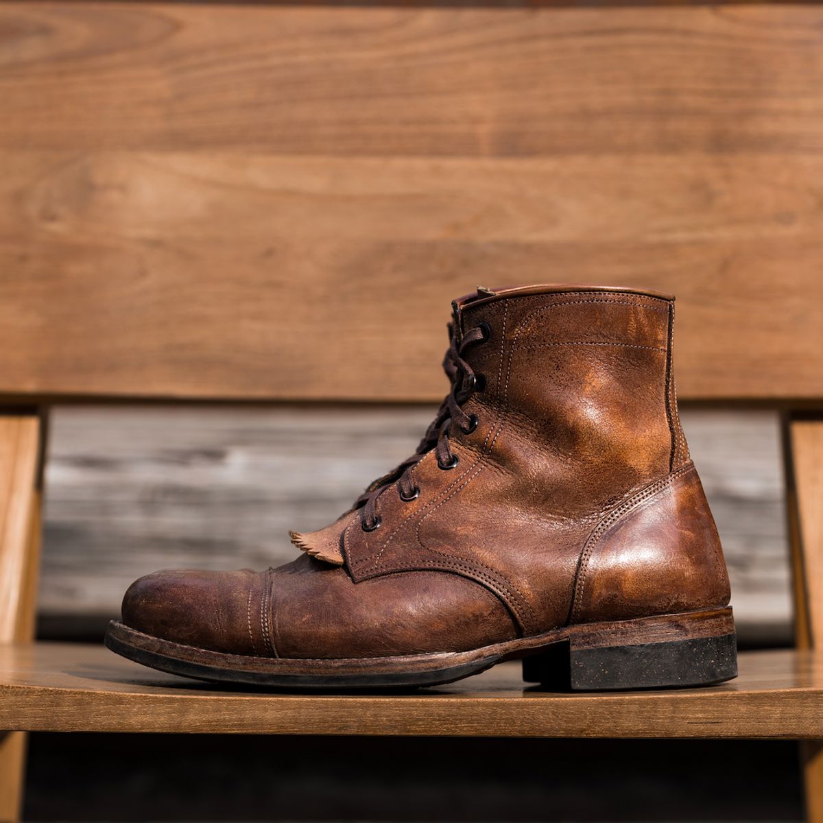 Photo by jperera on February 6, 2024 of the Perera Shoemaker Field Boot in Conceria Walpier Ghost Buttero.