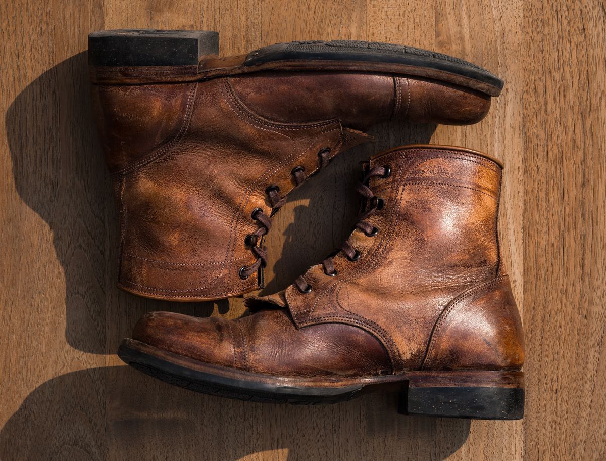 Photo by jperera on February 6, 2024 of the Perera Shoemaker Field Boot in Conceria Walpier Ghost Buttero.
