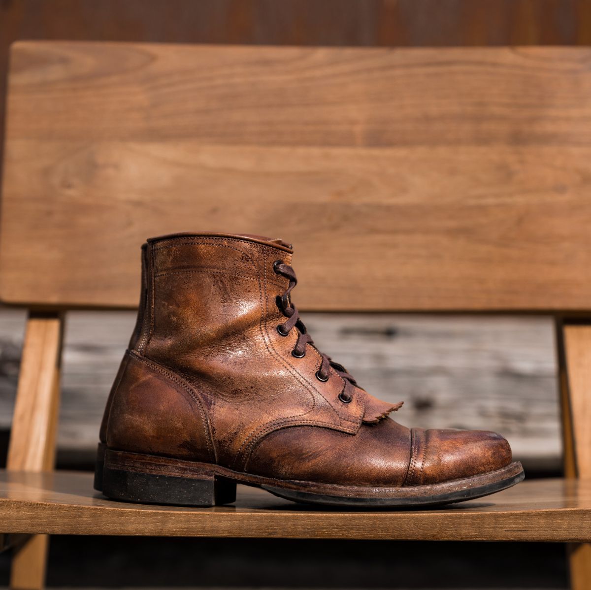 Photo by jperera on February 6, 2024 of the Perera Shoemaker Field Boot in Conceria Walpier Ghost Buttero.