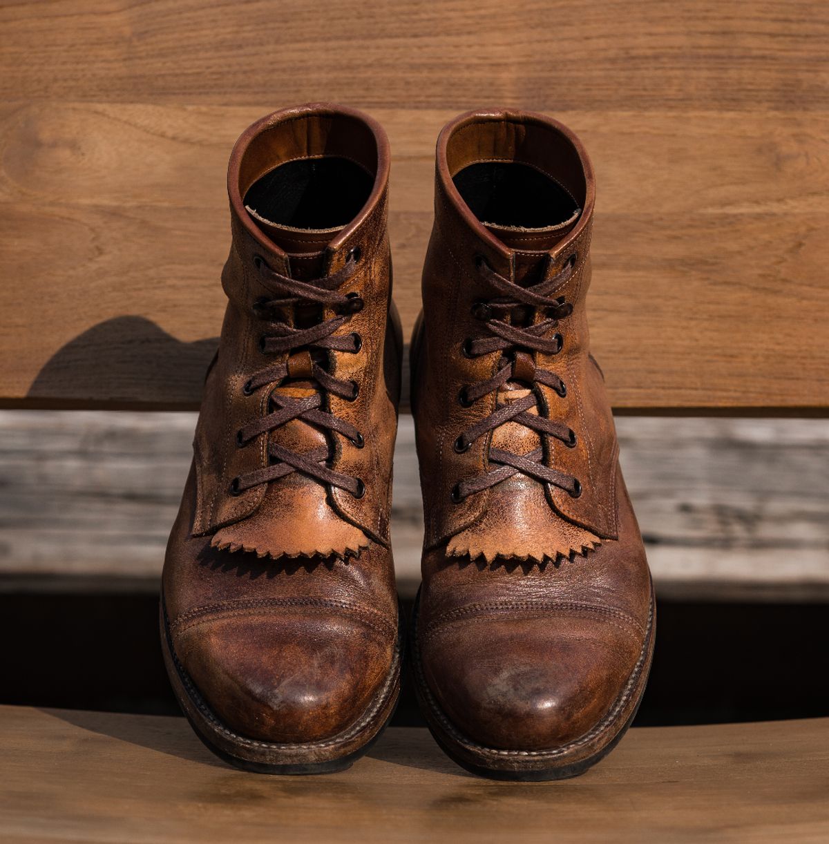 Photo by jperera on February 6, 2024 of the Perera Shoemaker Field Boot in Conceria Walpier Ghost Buttero.