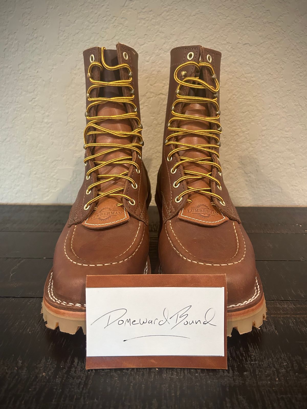 Photo by Lumberman on October 1, 2023 of the Nicks Moc Toe in Seidel 1964 Brown.