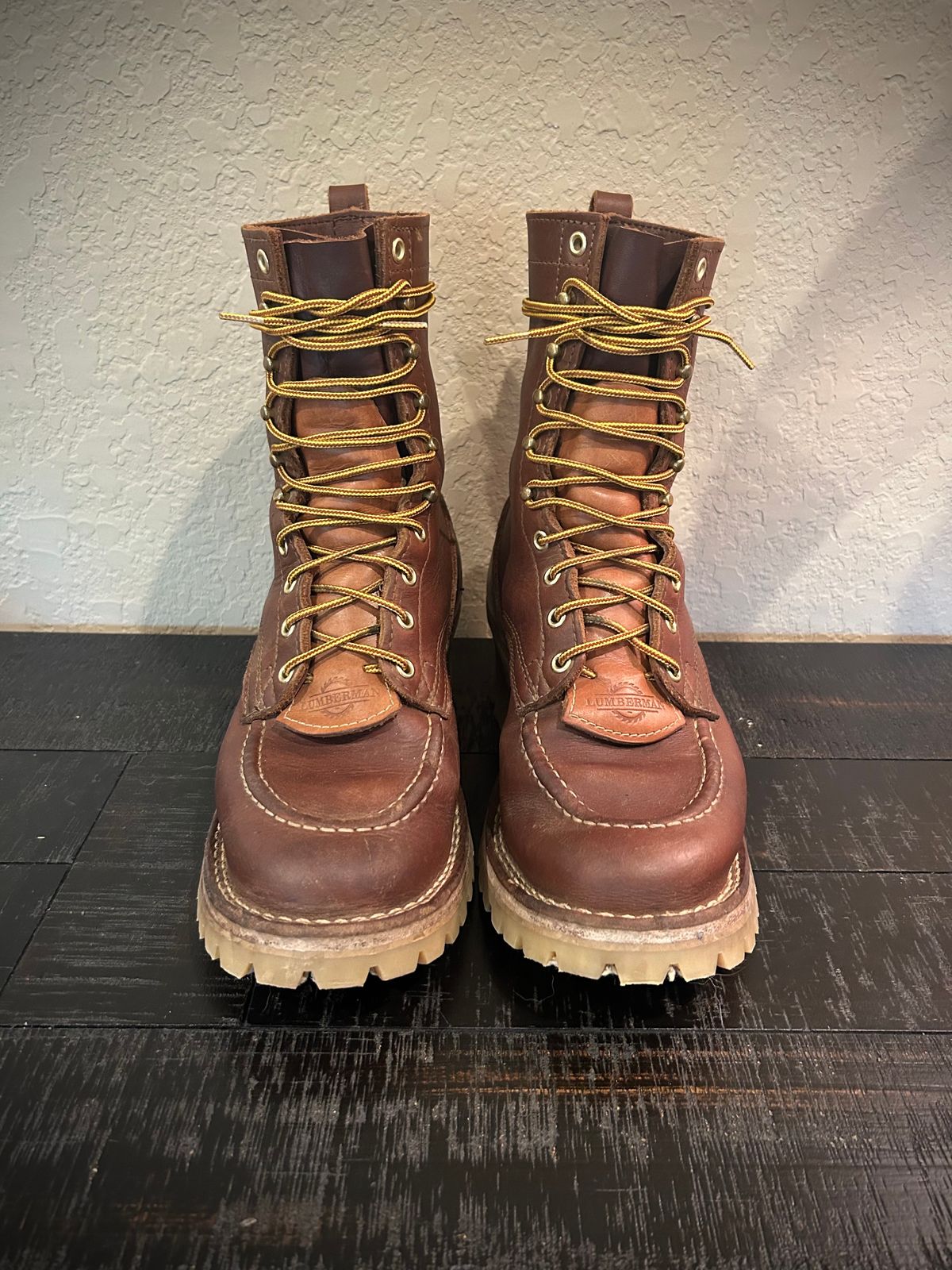Photo by Lumberman on November 4, 2023 of the Nicks Moc Toe in Seidel 1964 Brown.