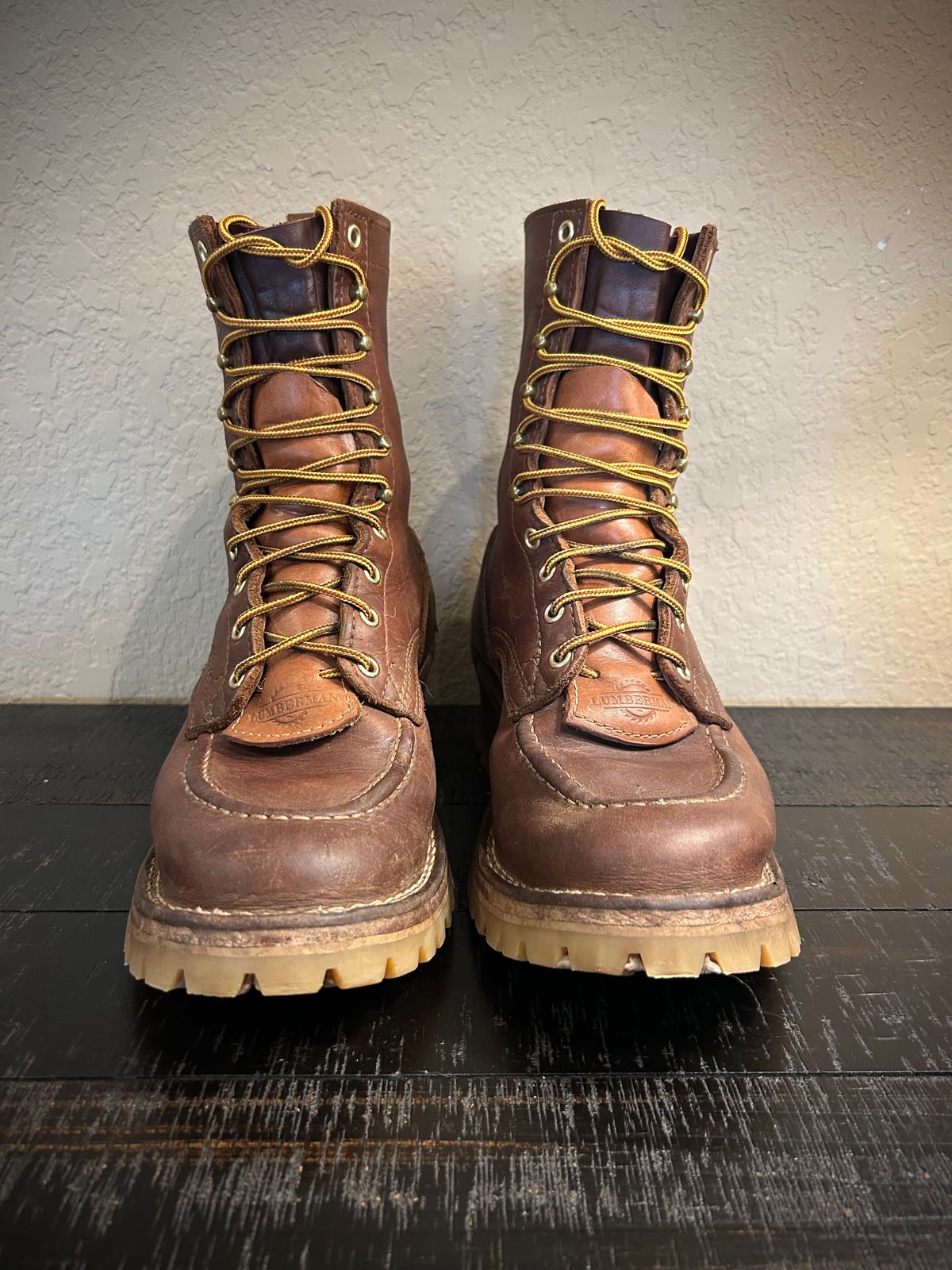 Photo by Lumberman on December 3, 2023 of the Nicks Moc Toe in Seidel 1964 Brown.