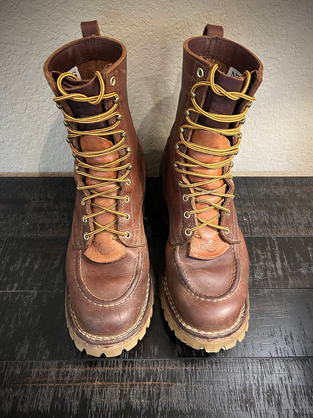 Photo by Lumberman on December 3, 2023 of the Nicks Moc Toe in Seidel 1964 Brown.