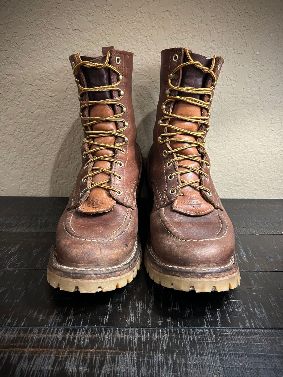 Photo by Lumberman on January 3, 2024 of the Nicks Moc Toe in Seidel 1964 Brown.