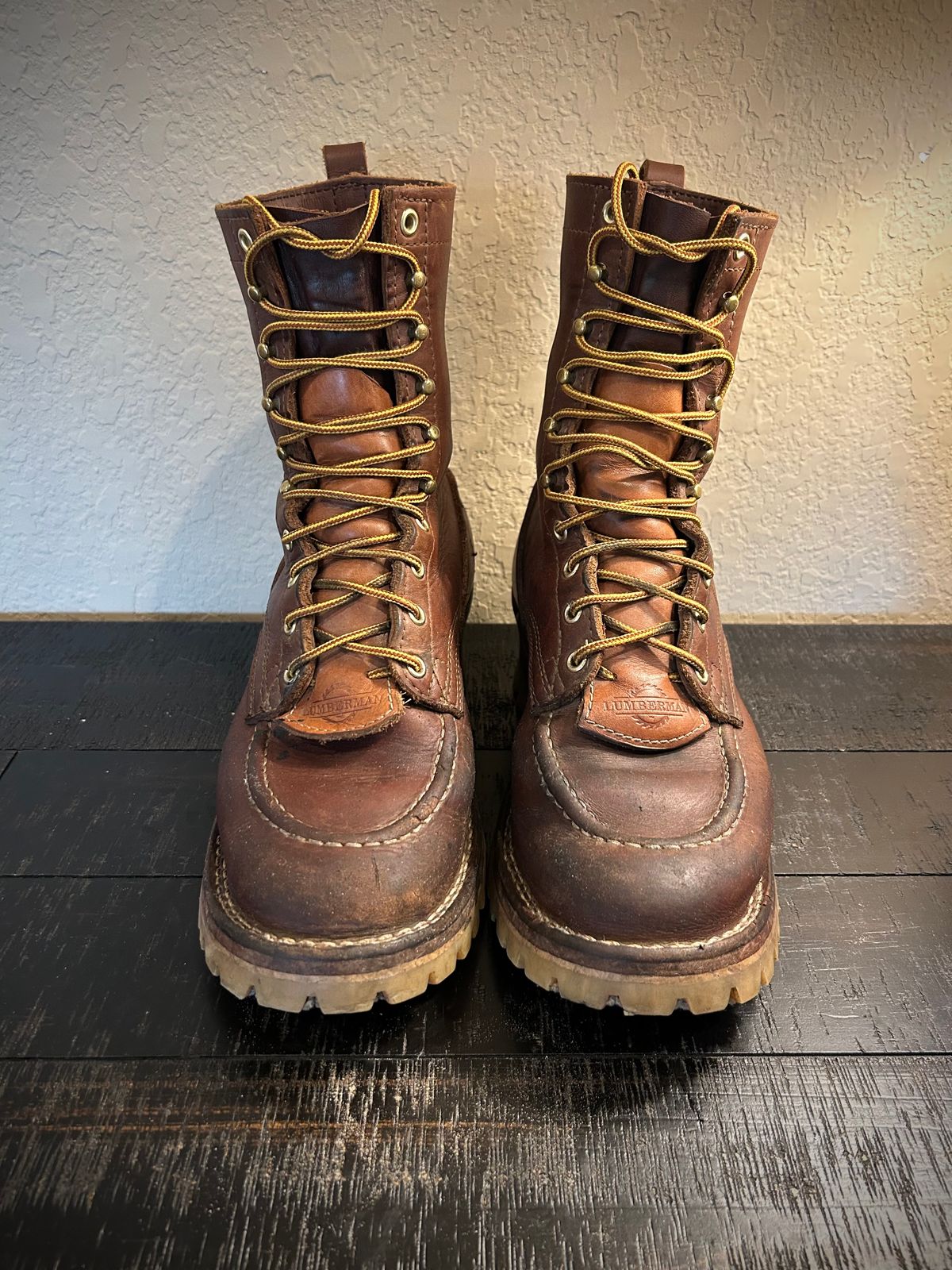 Photo by Lumberman on March 3, 2024 of the Nicks Moc Toe in Seidel 1964 Brown.
