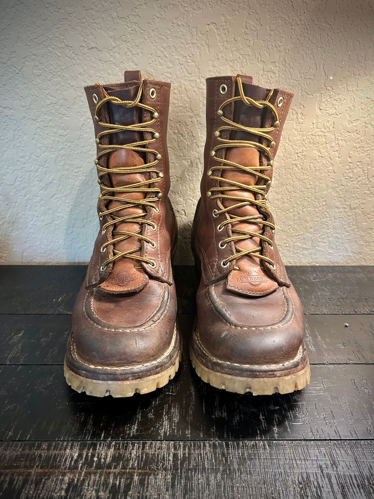 Photo by Lumberman on April 1, 2024 of the Nicks Moc Toe in Seidel 1964 Brown.