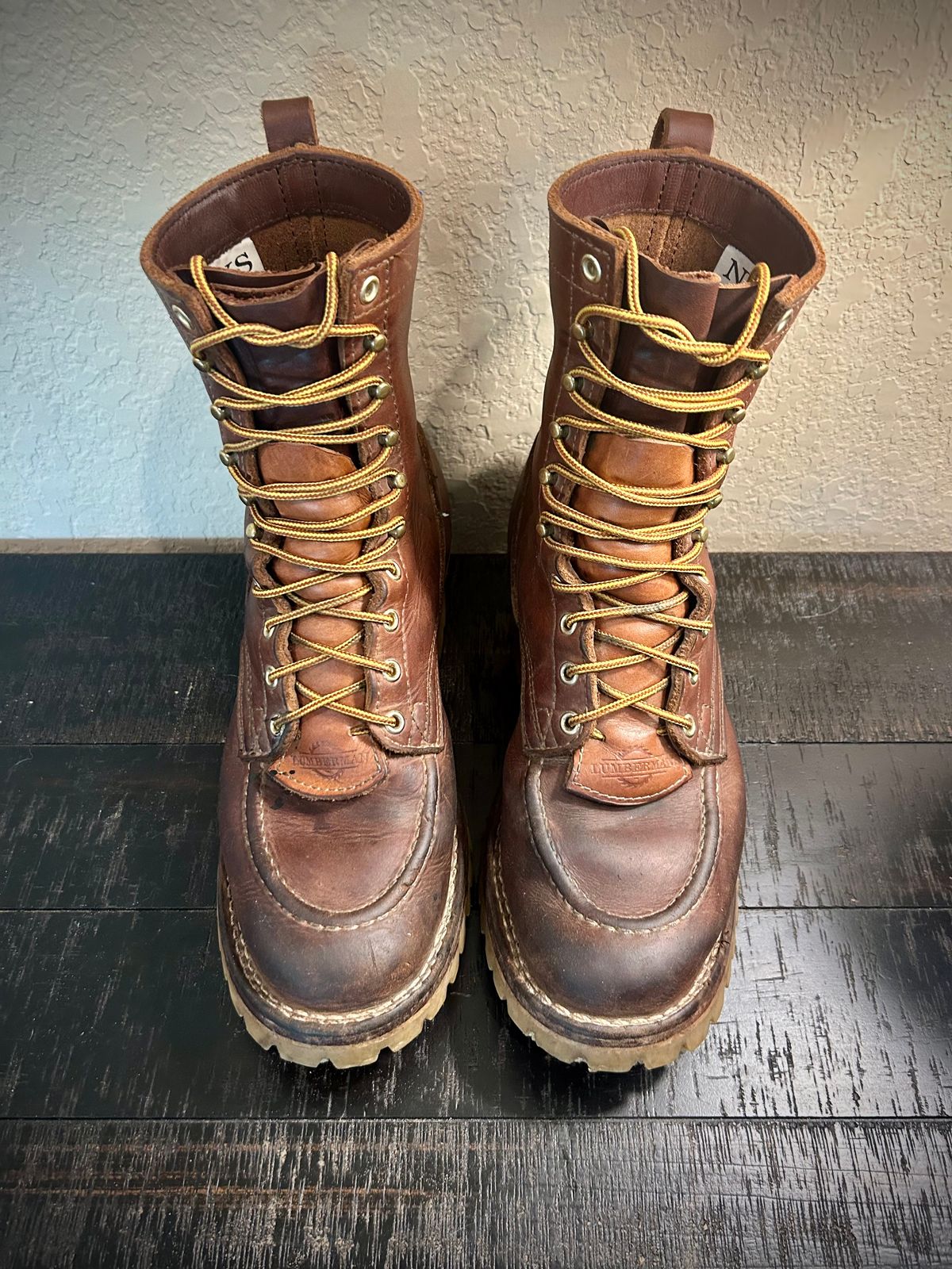 Photo by Lumberman on April 1, 2024 of the Nicks Moc Toe in Seidel 1964 Brown.