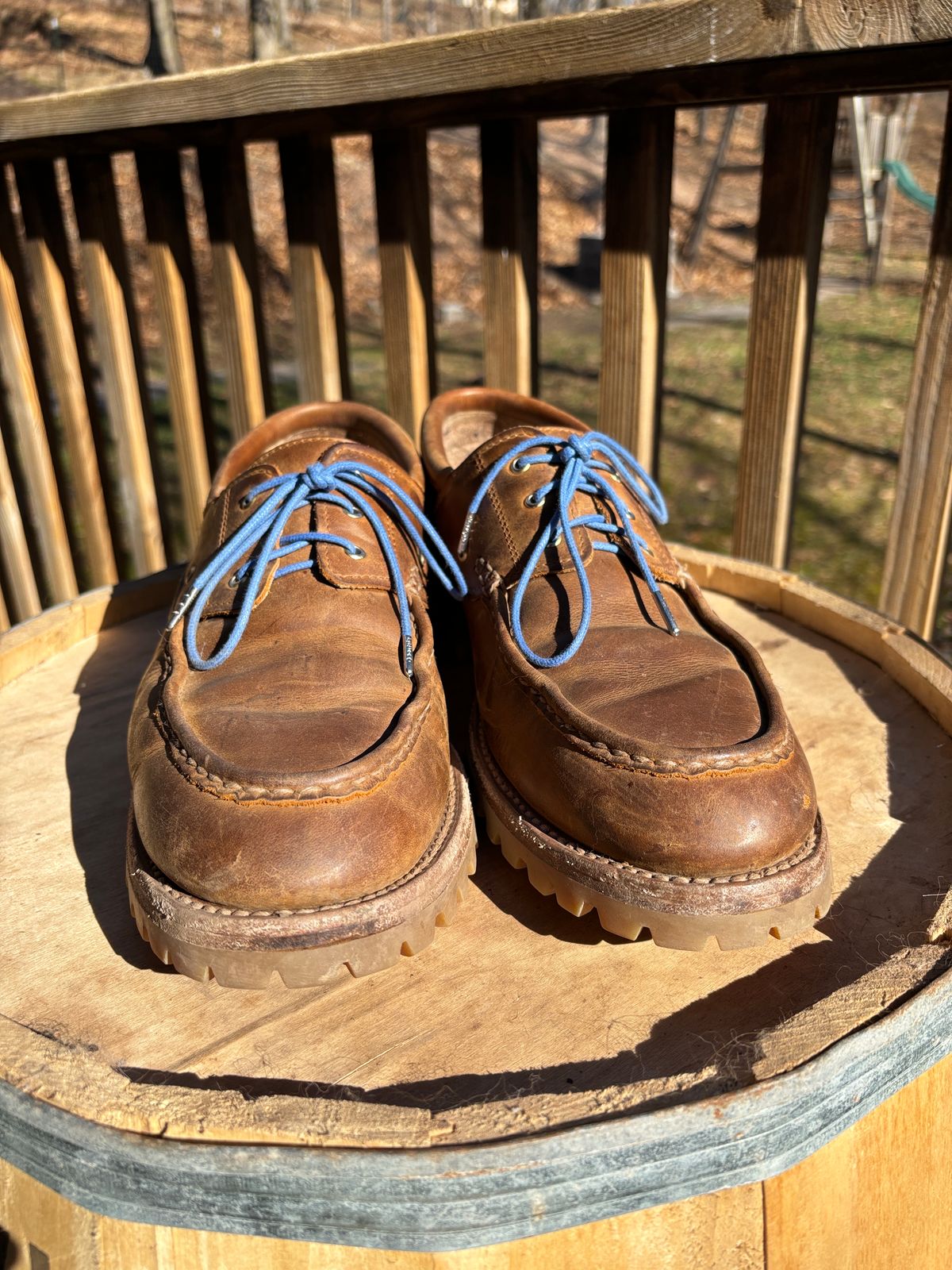 Photo by tinytopey on February 3, 2024 of the Rhodes Tahoe Boat Shoe Montagna in Unknown Leather.